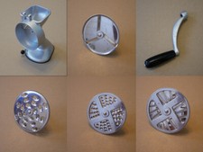 Minna M2 M3 Küchenmaschine Ersatzteile - Reibescheibe Grundgerät Handkurbel 