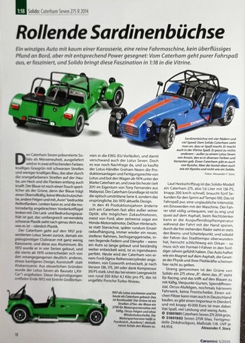 Caterham seven 275 18 von - caterham,