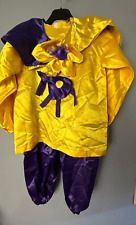 Harlekin Kostüm, Clown Kostüm, Gr. 134-140, Karneval, Fasching, Verkleidung