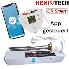 Smart Elektroheizstab Heizstab 1,5kW - 2kW - 3kW , 5/4" - 6/4" App gesteuert