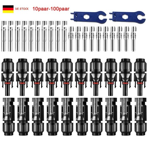 10paar solar stecker - solar,