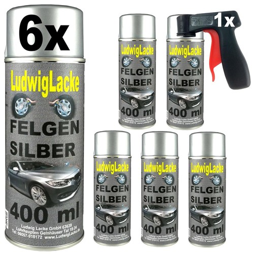 Felgensilber spraydosen - 6,