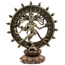 DANCING SHIVA STATUE 9"