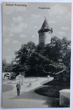 AK Krummau 1916 Schliß Rosenberg Hungerturm Krumau