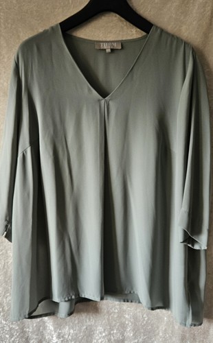 Schlupfbluse schilfgrün - schlupfbluse,,