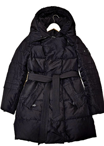 Halbmantel-Daunenjacke