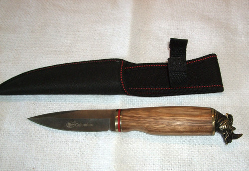 Jagdmesser mit holzgriff - jagdmesser, /