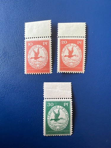 1912 flugpostmarken - dr,