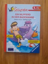 EIN NILPFERD IN DER BADEWANNE - Leserabe 1. Klasse - Erstlesebuch für Kinde ...
