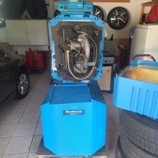 Kessel G115 BE, Regelung, Logamatic, Brenner Buderus, Warmwasserspeicher 200l