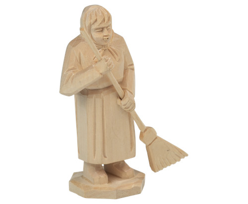 Schnitzfigur holzfrau mit - schnitzfigur,