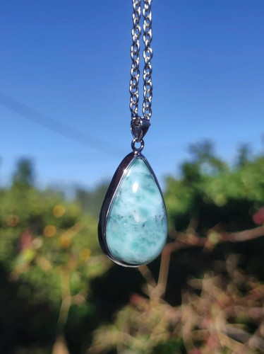 Larimar aaa atlantis stone - aaa, "atlantis