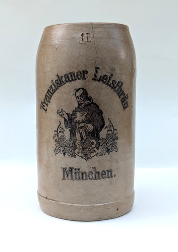Bierkrug humpen franziskaner - bierkrug,