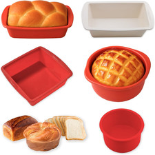 5 Stück Silikon Backformen