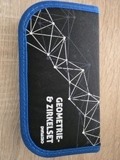 Geometrie SET 12 teilig Zirkel Lineal Winkelmesser Geodreieck Geometrieset Mathe