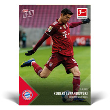 Topps Now Bundesliga 2021-22 - Card 120 - Robert Lewandowski - Bayern München EN