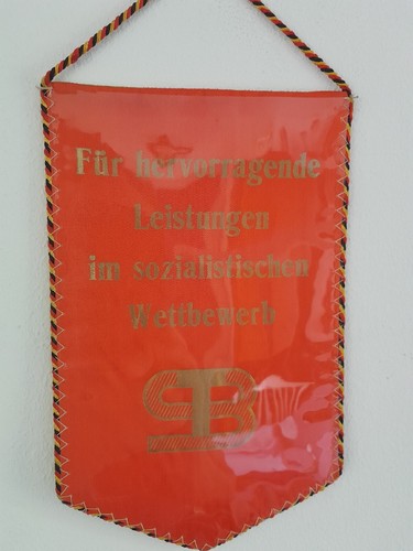 Wimpel ddr veb kombinat - wimpel,
