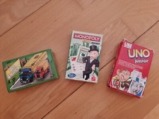 Spiel Spiele Reise UNO Junior Monopoly Voll verladen Tasche Karte Hasbro Mattel