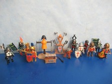 10 Ritter Figuren Kanone Ritterspiel z 3666 70220 4865 Ritterburg Playmobil 8721