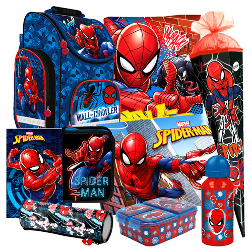 Spiderman teile set - spiderman, 9