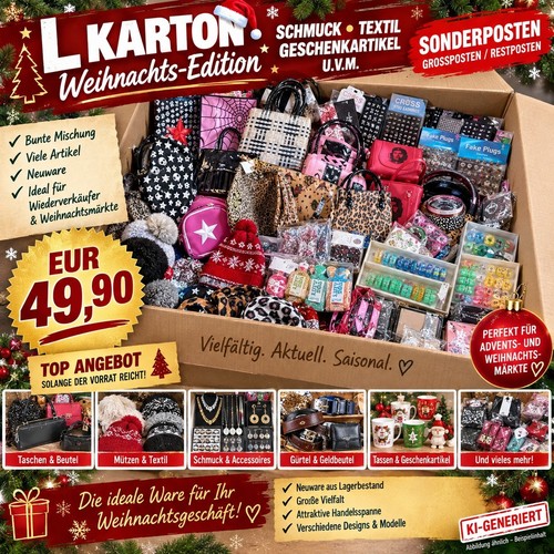 Karton weihnachts sonderposten - weihnachts,