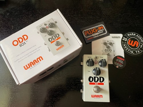 Warm audio odd box overdrive - box,