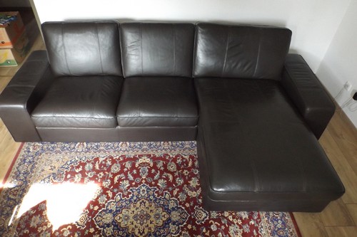 Ikea kivik leder 3er - s0fa, mit