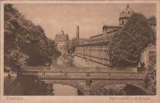 EK104, Ansichtskarten, Postkarten, Chemnitz, Reformschule, Martkthalle