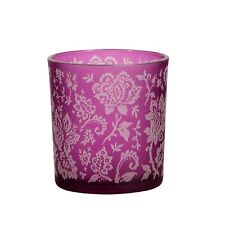 Glas Windlicht Teelichthalter