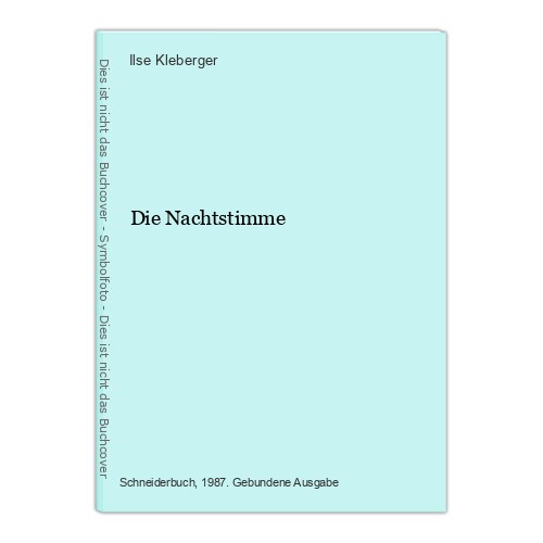 Die nachtstimme kleberger - die,