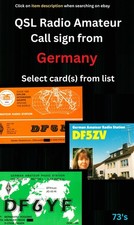 QSL Amateurfunkkarte -