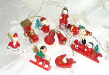 10 Christbaum Schmuck Holz