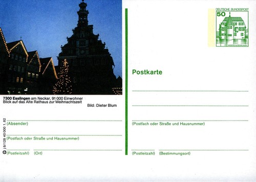 Bildpostkarte - , **