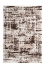 Vintage Teppich Kurzflor Grau