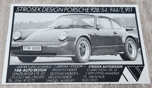 Strosek porsche 911 - strosek, auto