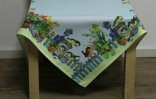 Bunte vogelwelt mitteldecke - bunte,