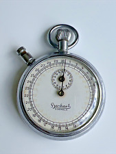 ANTIKE SELTENE HANHART STOPPUHR Taschenuhr POCKET WATCH Relógio De Bolso