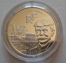 Olympiade Athen 2004: Läufer, Frankreich, 1 1/2 Euro 2003, PP, orig. verpackt.