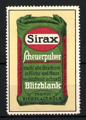 Reklamemarke sirax - reklamemarke,