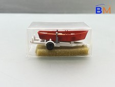 1:87 Wiking Boot mit Trailer // 4 E 0925