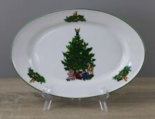 Kronester Bavaria Weihnachten Weihnachtsbaum Servierplatte Platte ca. 30x20 cm