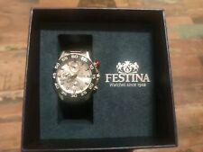 Festina Kinder Uhr F20457/1 Stahl Armbanduhr Junior Collection silber UF20457/1