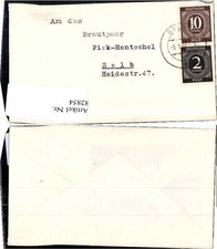 82854,Stempel Selb an Brautpaar Fick Hentschel