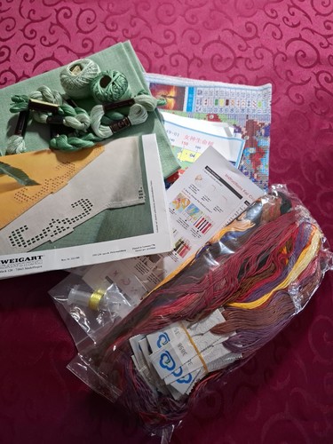 Kreuzstich stickpackung mit - kreuzstich-stickpackung,