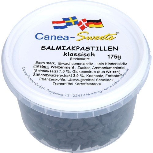 Salmiakpastillen klassisch 175 - salmiakpastillen,