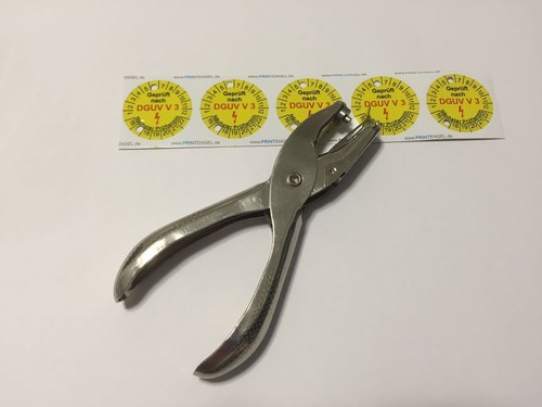 Prüfplakettenzange