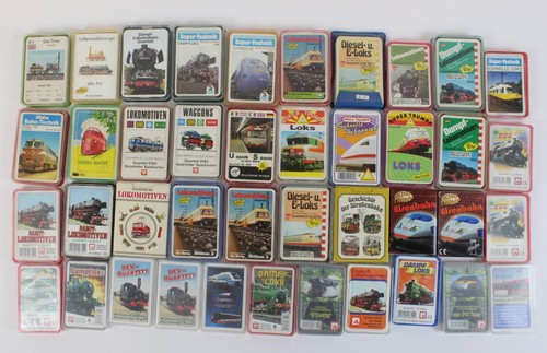 41x quartett kartenspiel bahn - 41x,