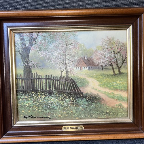 ölgemälde gerhard neswadba - Ölgemälde,