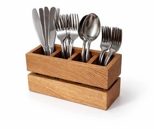 Besteckhalter Eiche massiv