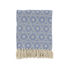 Chic Antique Aix Plaid Ocean